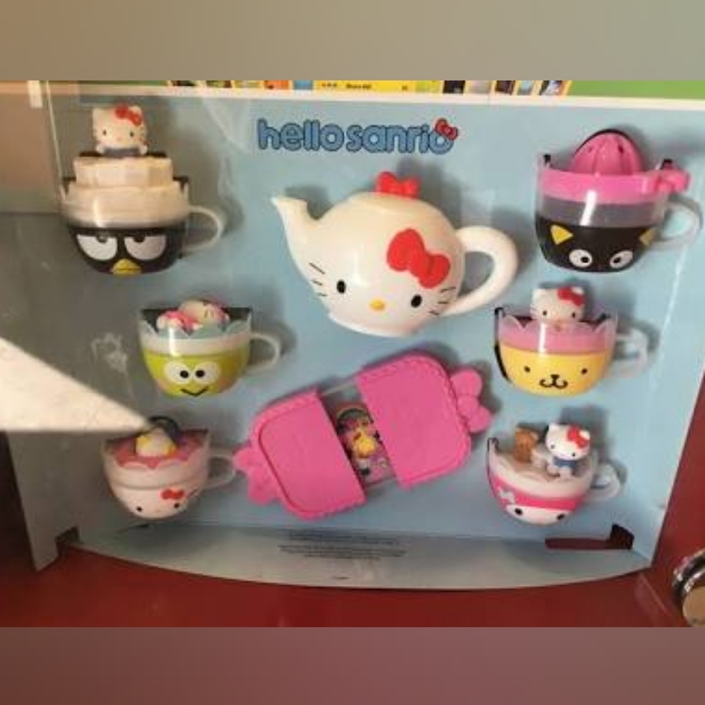Sanrio tea cup McDonald's toys